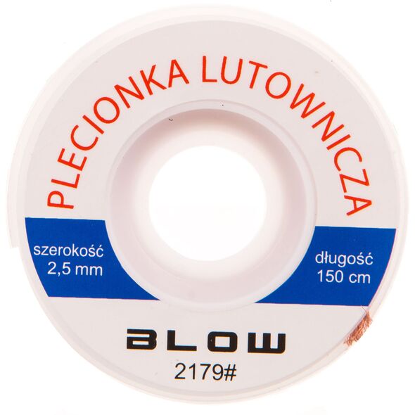 Blow Plecionka lutownicza 2,5mm x 150cm (2179#)