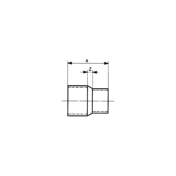 Conex Łącznik redukcyjny serii 5000 28 x 22mm (5240028022000)