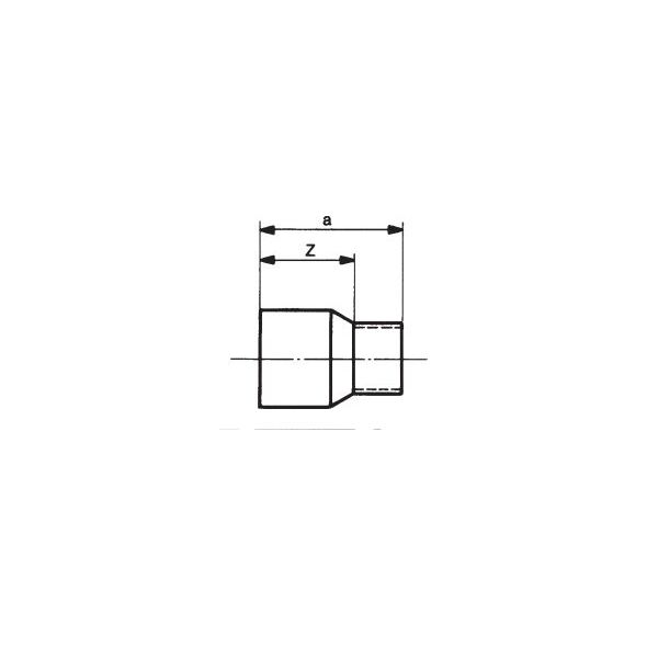 Conex Łącznik redukcyjny serii 5000 35 x 28mm (5243035028000)