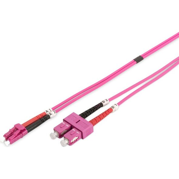 Digitus Patchcord Światłowodowy LC -> SC OM4, 2m (DK-2532-02-4)