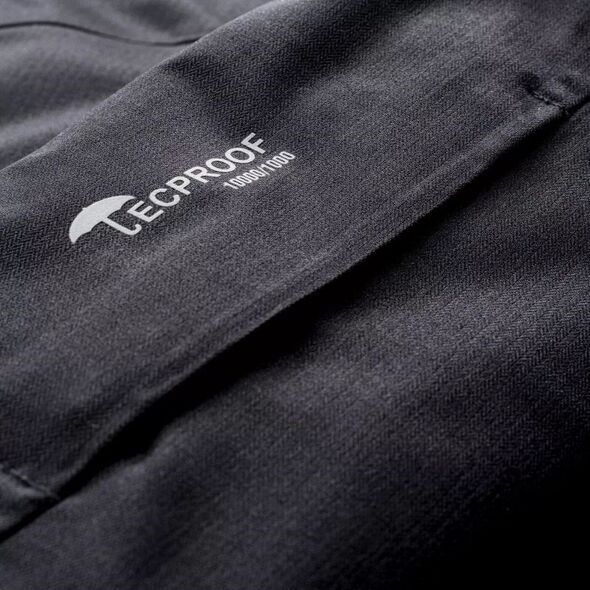 Kurtka męska Hi-Tec KURTKA OCIEPLANA ANGO ANTHRACITE MELANGE / TORNADO XXL