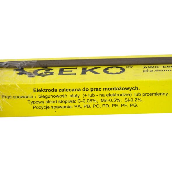 Geko Elektrody spawalnicze 2,5mmx300mm różowe (2,5kg) (8)