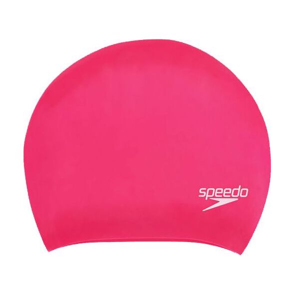 Speedo CZEPEK PŁYWACKI 806168A064 UNI LONG HAIR CAP AU PINK 806168A064
