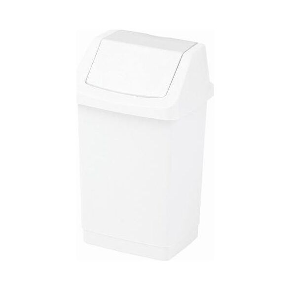 Kosz na śmieci Curver Click-It uchylny 50L biały (CUR000279)
