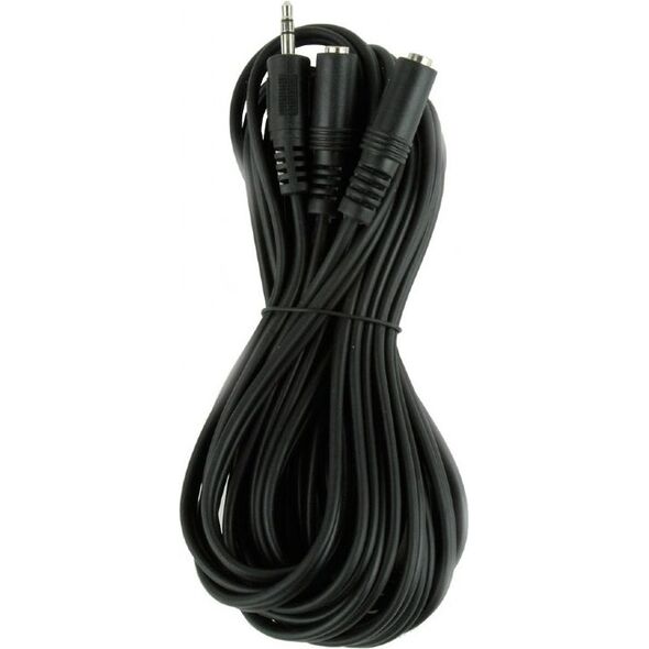 Kabel Gembird Jack 3.5mm - Jack 3.5mm x2 5m czarny (CCA-415)