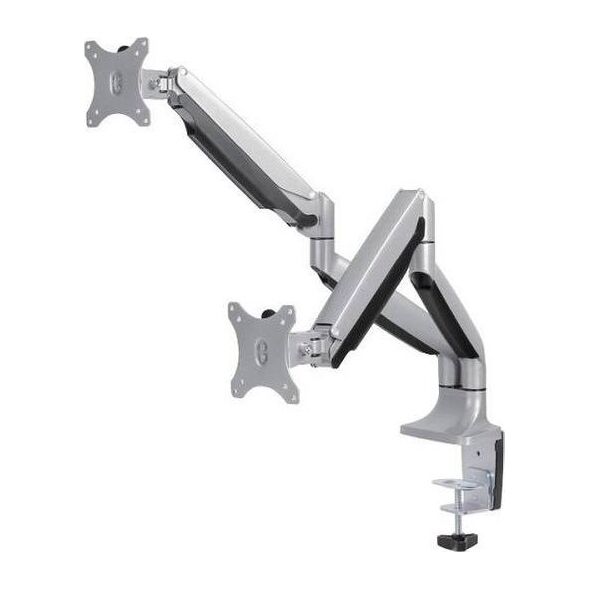 Neomounts Uchwyt biurkowy na 2 monitory 10" - 32" (NM-D750DSILVER)