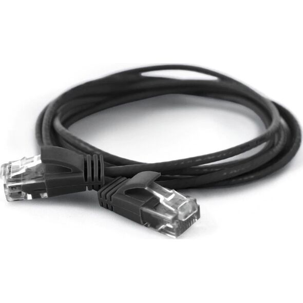 Wantec Wantec wW Patch Cable CAT6A (rand 2,8mm) UTP black 10m (7319)