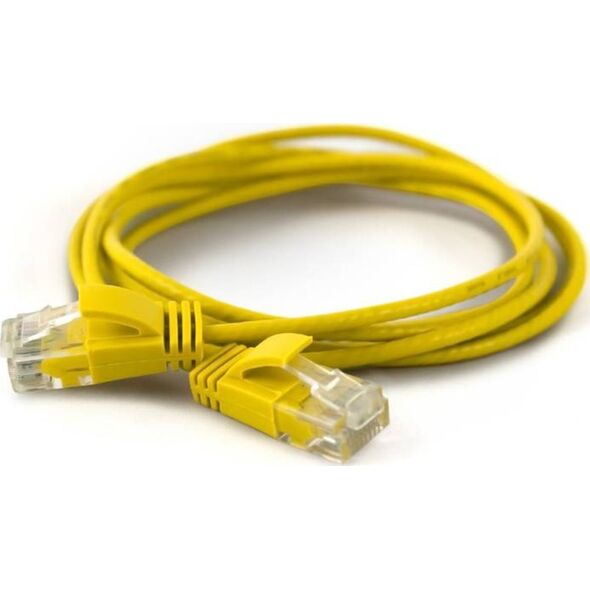 Wantec Wantec 7286 U/UTP (UTP) yellow 1.5m Cat6a Network cable (7286)