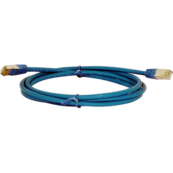 Digitus DIGITUS - Patch- Cable - RJ- 45 (M) - RJ- 45 (M) - 50cm - pairs in metal foil (PiMf) - CAT 6 - blue (DK- 1641- 005/B)