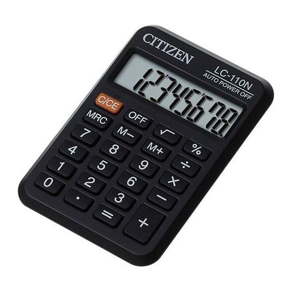 Kalkulator Citizen KALKULATOR KIESZONKOWY LC-110NR CITIZEN 8 CYFROWY
