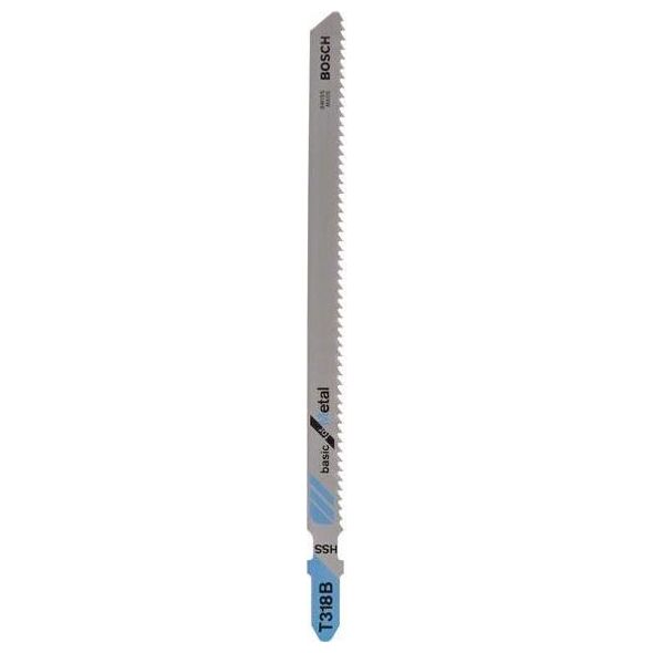 Bosch Brzeszczot do metalu Basic for Metal T 318B HSS 132mm 5szt. (2.608.631.404)