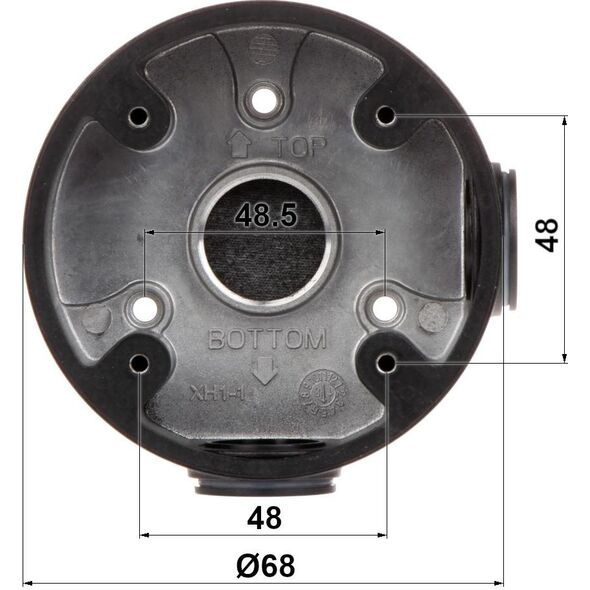 Dahua Technology Uchwyt DAHUA PFA13A-E BLACK