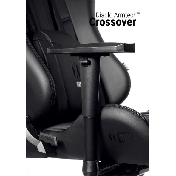 Fotel Diablo Chairs X-RAY Normal Size L czarny