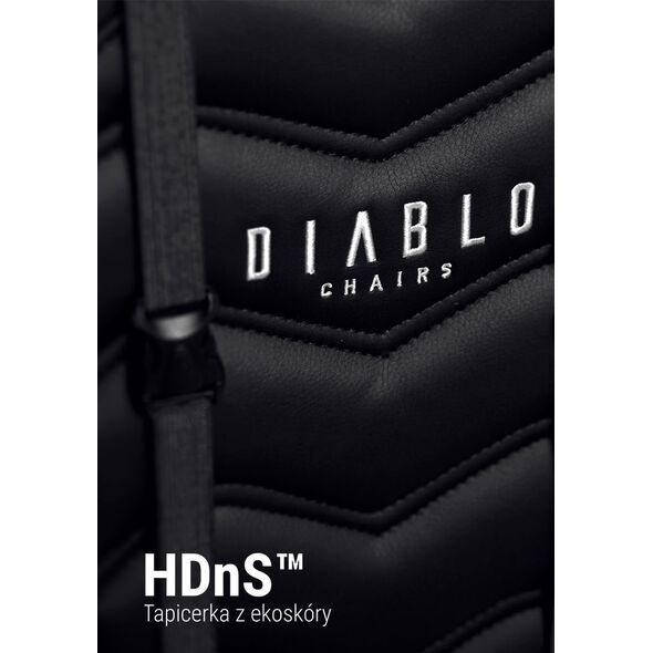 Fotel Diablo Chairs X-RAY Normal Size L czarny