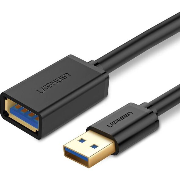 Kabel USB Ugreen USB-A - USB-A 2 m Czarny (10373)
