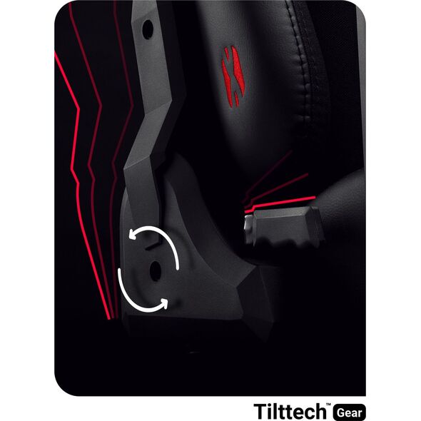 Fotel Diablo Chairs X-Player 2.0 Normal Size Antracytowo-Karmazynowy