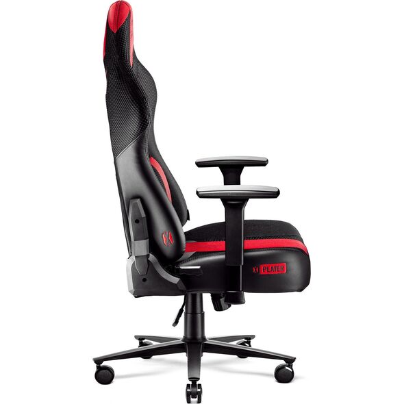Fotel Diablo Chairs X-Player 2.0 Normal Size Antracytowo-Karmazynowy