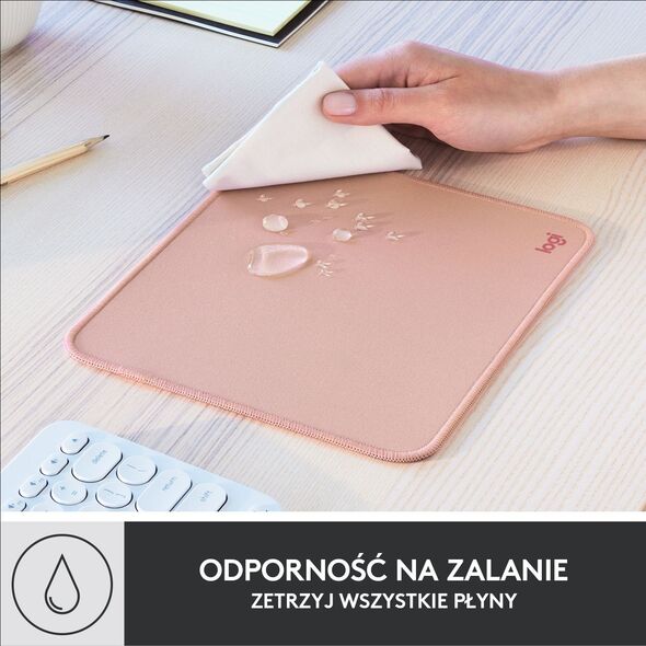Podkładka Logitech Studio Series - DARKER ROSE (956-000050)