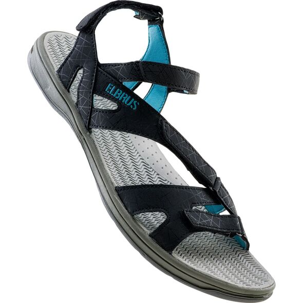 Elbrus Sandały damskie Laren Black/Light blue r. 36