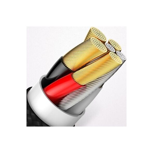Kabel USB Baseus USB-A - USB-C 1 m Czarny (CATKLF-PG1)