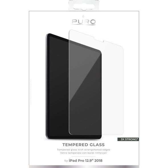 Puro PURO Szkło ochronne hartowane na ekran iPad Pro 12.9" (2018)