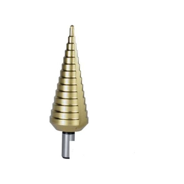 Wiertło Dedra stopniowe walcowe 4 6 10 12 14 16 8 18 20 30 22 24 28 26mm  (WMST0430)