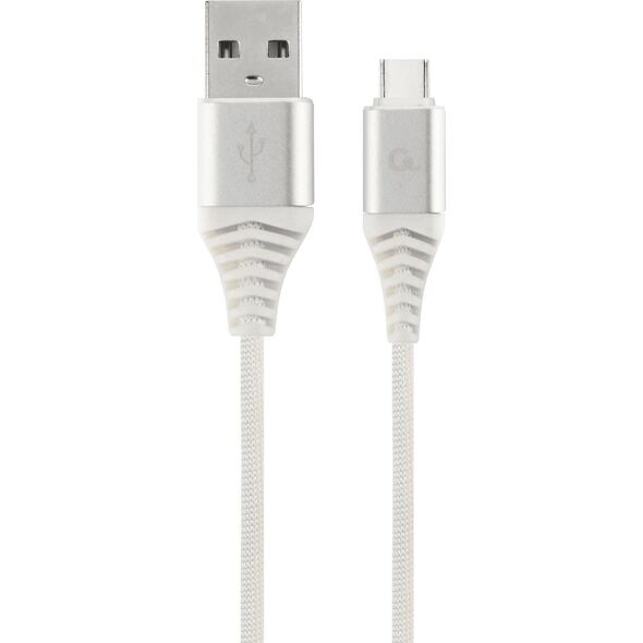 Kabel USB Gembird USB-A - USB-C 2 m Biały (CC-USB2B-AMCM-2M-BW2)