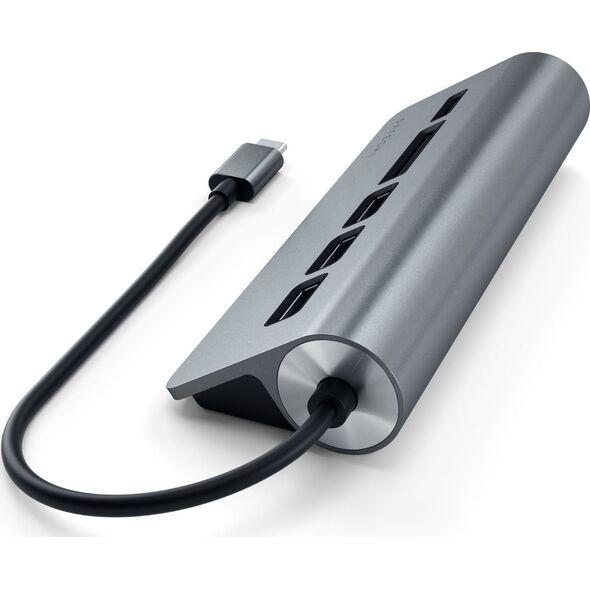 HUB USB Satechi 1x SD 1x microSD  + 3x USB-A 3.0 (ST-TCHCRM)