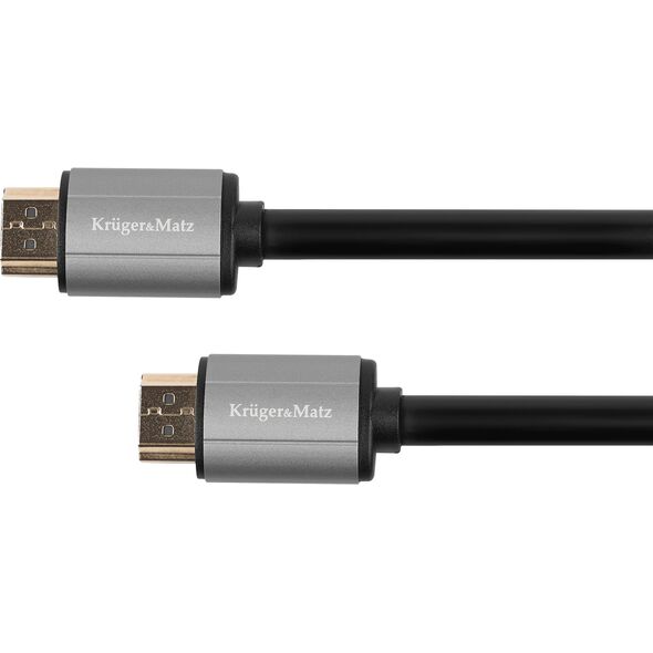 Kabel Kruger&Matz HDMI - HDMI 15m czarny (KM1206)