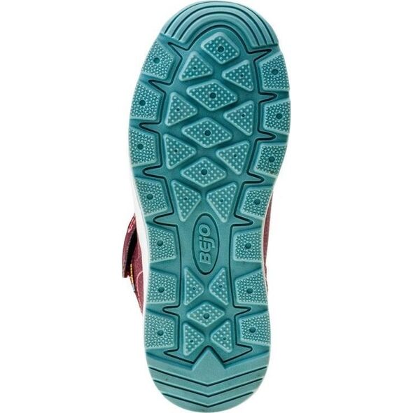 Bejo BUTY WYSOKIE DIBIS JR BURGUNDY/TURQUOISE/WATERMELON RED 32