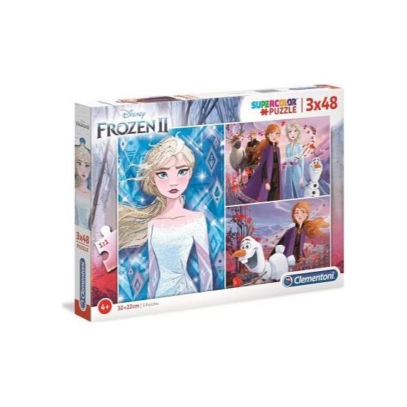Clementoni Puzzle 3x48el Kraina Lodu 2 25240