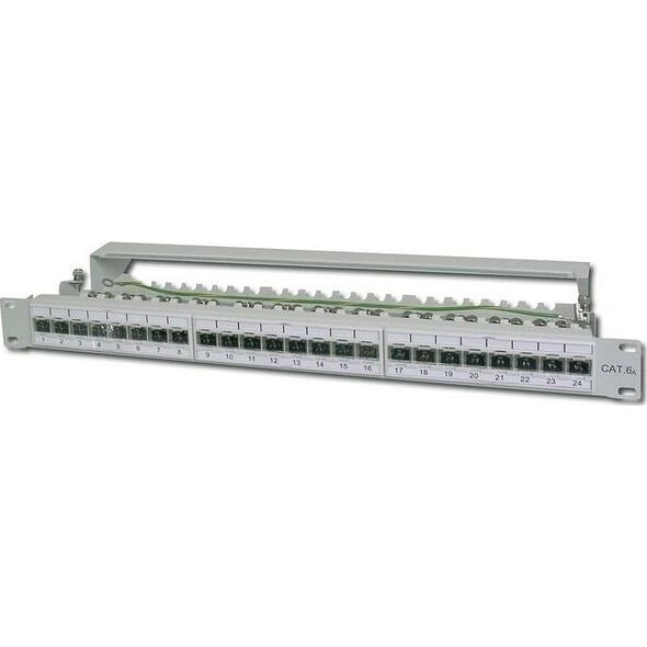 Digitus Digitus Patchpanel 19 Cat 6a EA 24 black