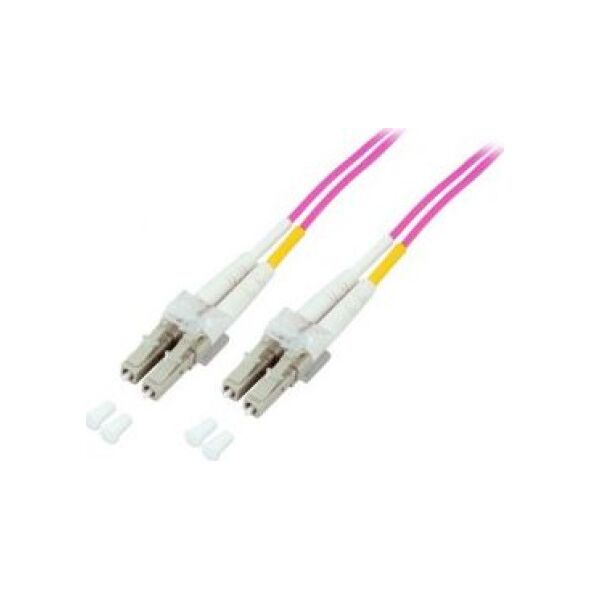 EFB EFB Światłowód krosowy LC-LC 50/125 OM4 LSZH Duplex wielomodowy 5m, średnica 2mm
