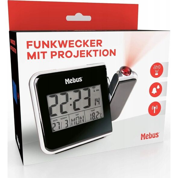 Mebus Mebus 42425 Projection Alarm Clock