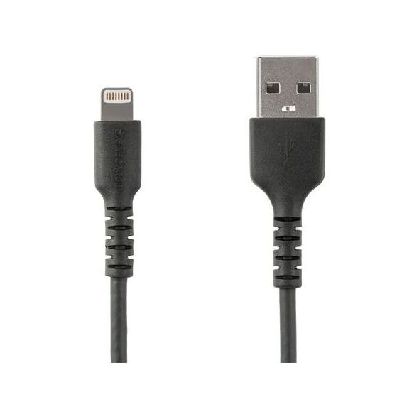 Kabel USB StarTech USB-A - Lightning 1 m Czarny (RUSBLTMM1MB)