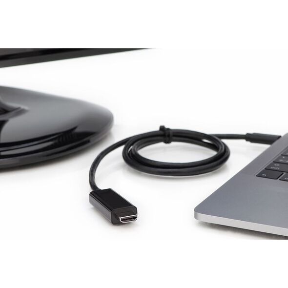 Kabel USB Digitus USB-C - HDMI 5 m Czarny (AK-300330-050-S)