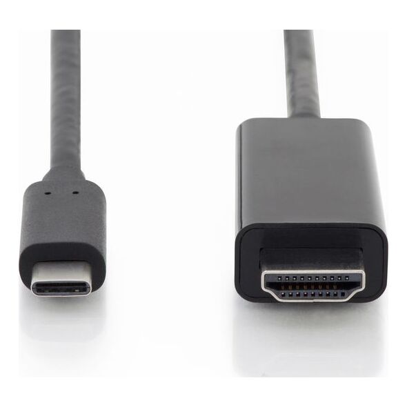 Kabel USB Digitus USB-C - HDMI 5 m Czarny (AK-300330-050-S)