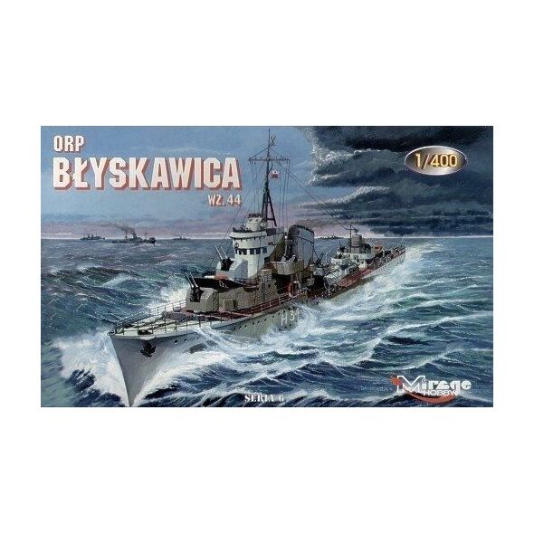 Mirage Model plastikowy ORP Błyskawica wrzesień 1944