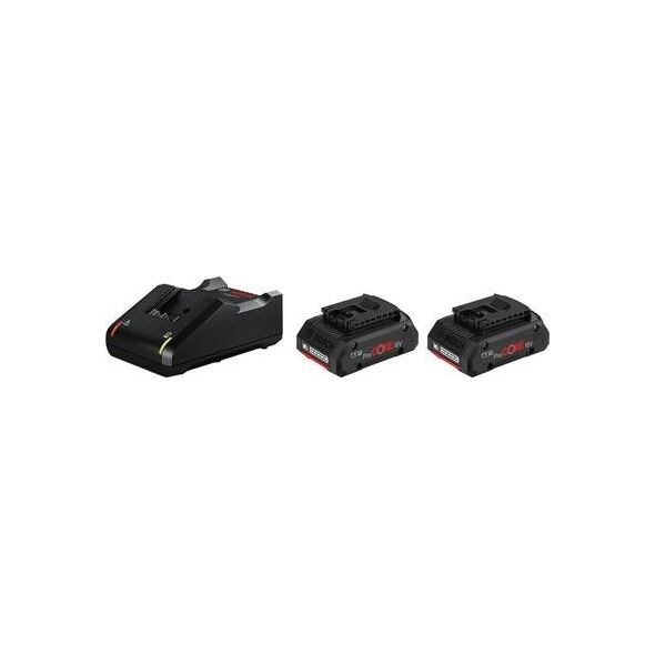 Bosch ładowarka i akumulatory 2x ProCORE18V 4.0Ah + GAL 18V-40 (1600A01BA3)