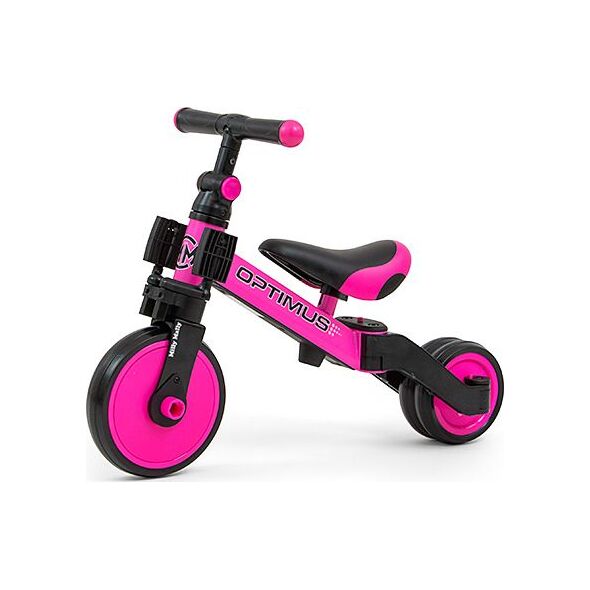Milly Mally Rowerek 3w1 Optimus Pink