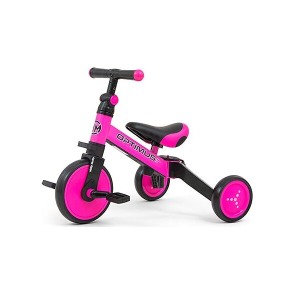 Milly Mally Rowerek 3w1 Optimus Pink