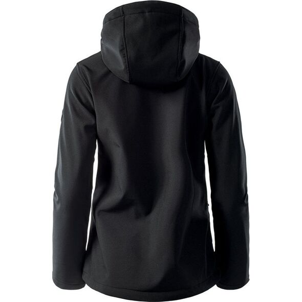Elbrus SOFTSHELL IVER WO'S BLACK/SPICY ORANGE/ASPHALT M