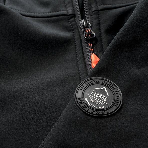 Elbrus SOFTSHELL IVER WO'S BLACK/SPICY ORANGE/ASPHALT M