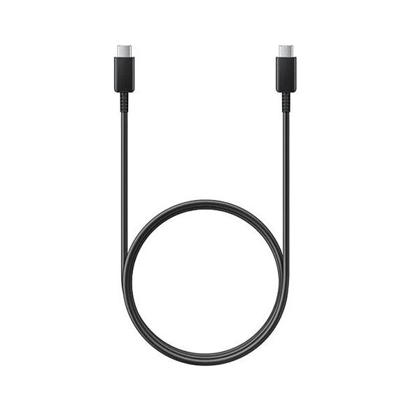 Kabel USB Samsung USB-C - USB-C 1 m Czarny (EP-DN975BBEGWW)