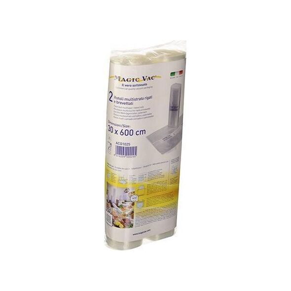 Magic Vac MAGIC VAC Vacuum sealer rolls, Set of 2 rolls 30 x 600 cm, Transparent