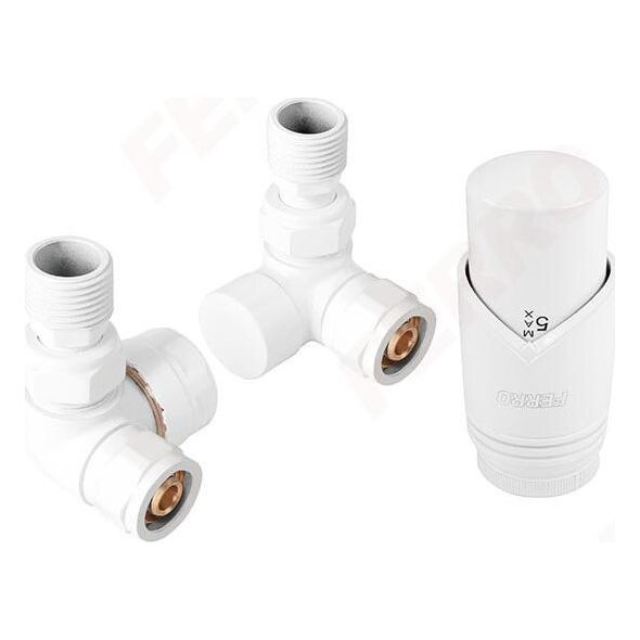 ZTO30WH ZEST. TERMOST. OSIOWY BIAŁY (GŁOWICA+ZAW.TERM+ZAW.ODC.+ZŁ.) FERRO // G.ZT.OS.ZTO30WH-F