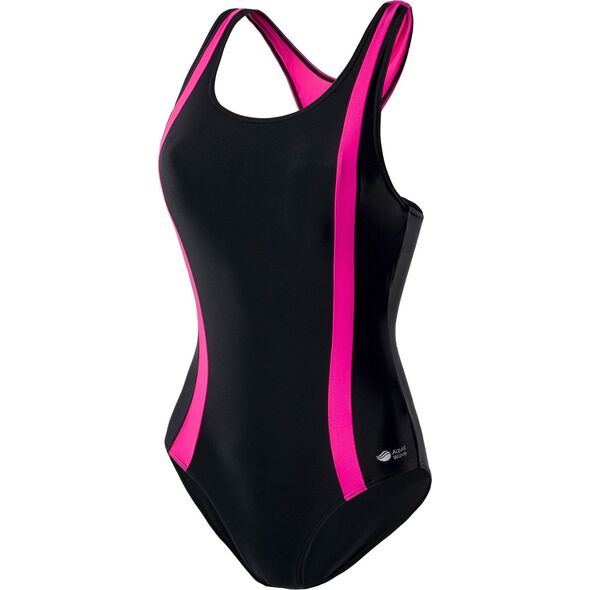 AquaWave Strój kąpielowy Asma Black/Raspberry Sorbet r. M
