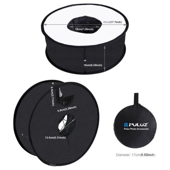 Puluz Dyfuzor Softbox Puluz okrągły 45cm