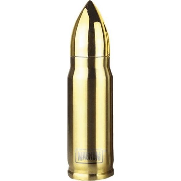 Magnum Termos turystyczny Bullet 0.35 l Złoty