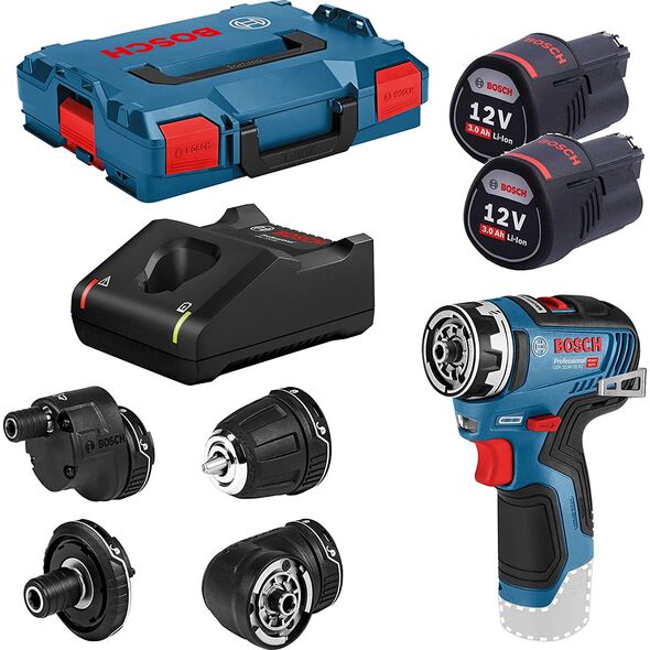 Wiertarko-wkrętarka Bosch GSR 12V-35 FC 12 V 2 x akumulator 3 Ah (06019H3000)